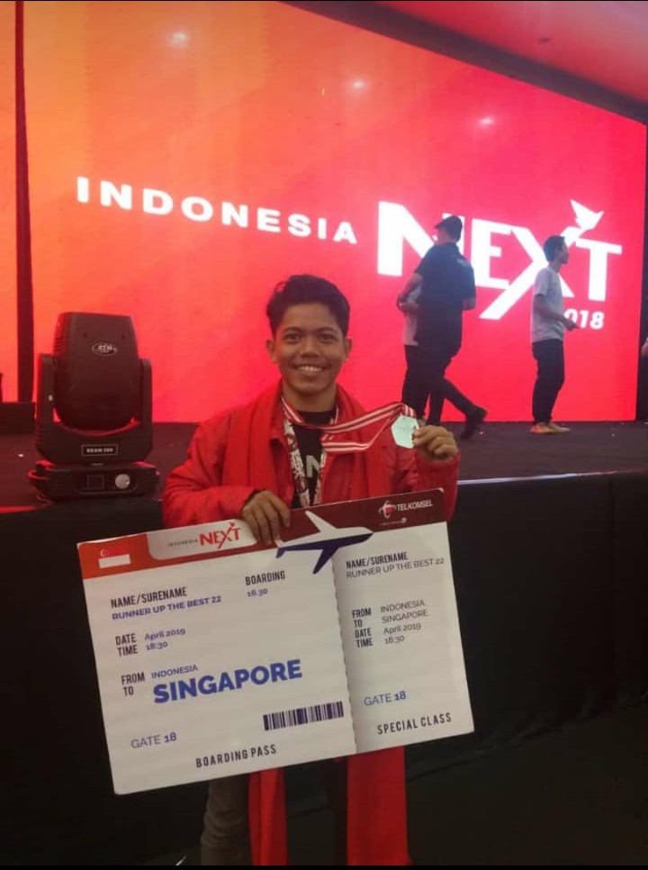 Sahril, Mahasiswa STMIK Akakom, Lolos ke Singapore dalam Ajang National Bootcamp Indonesia Next 2018 Telkomsel