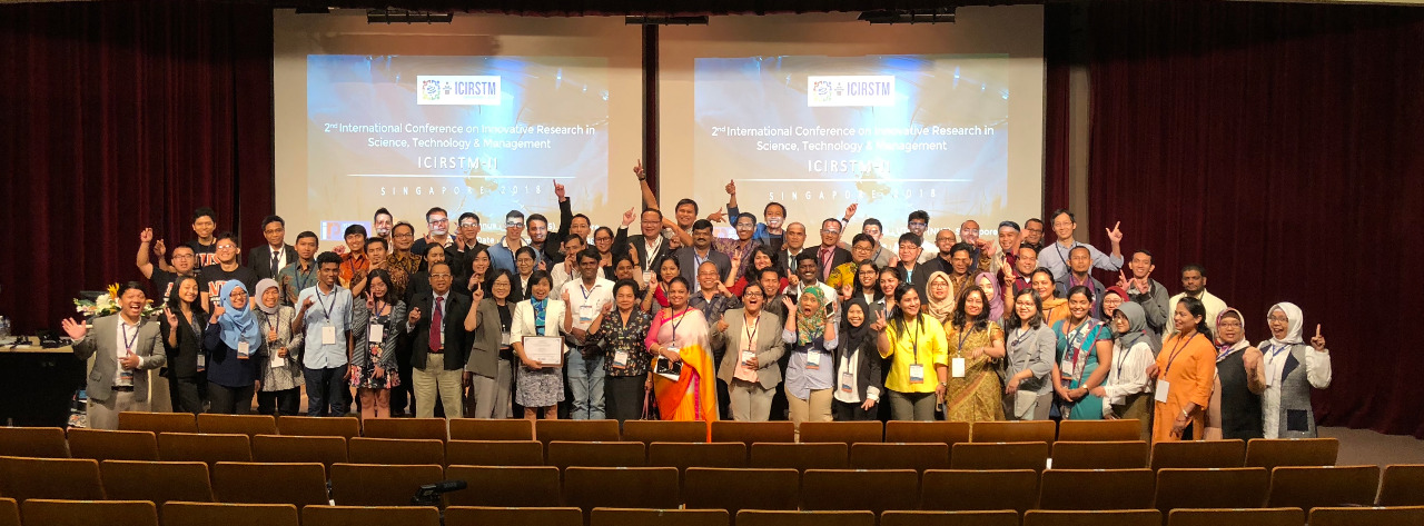 3 Dosen Akakom mengikuti Konferensi Internasional ICIRSTM 2018 di National University Singapore