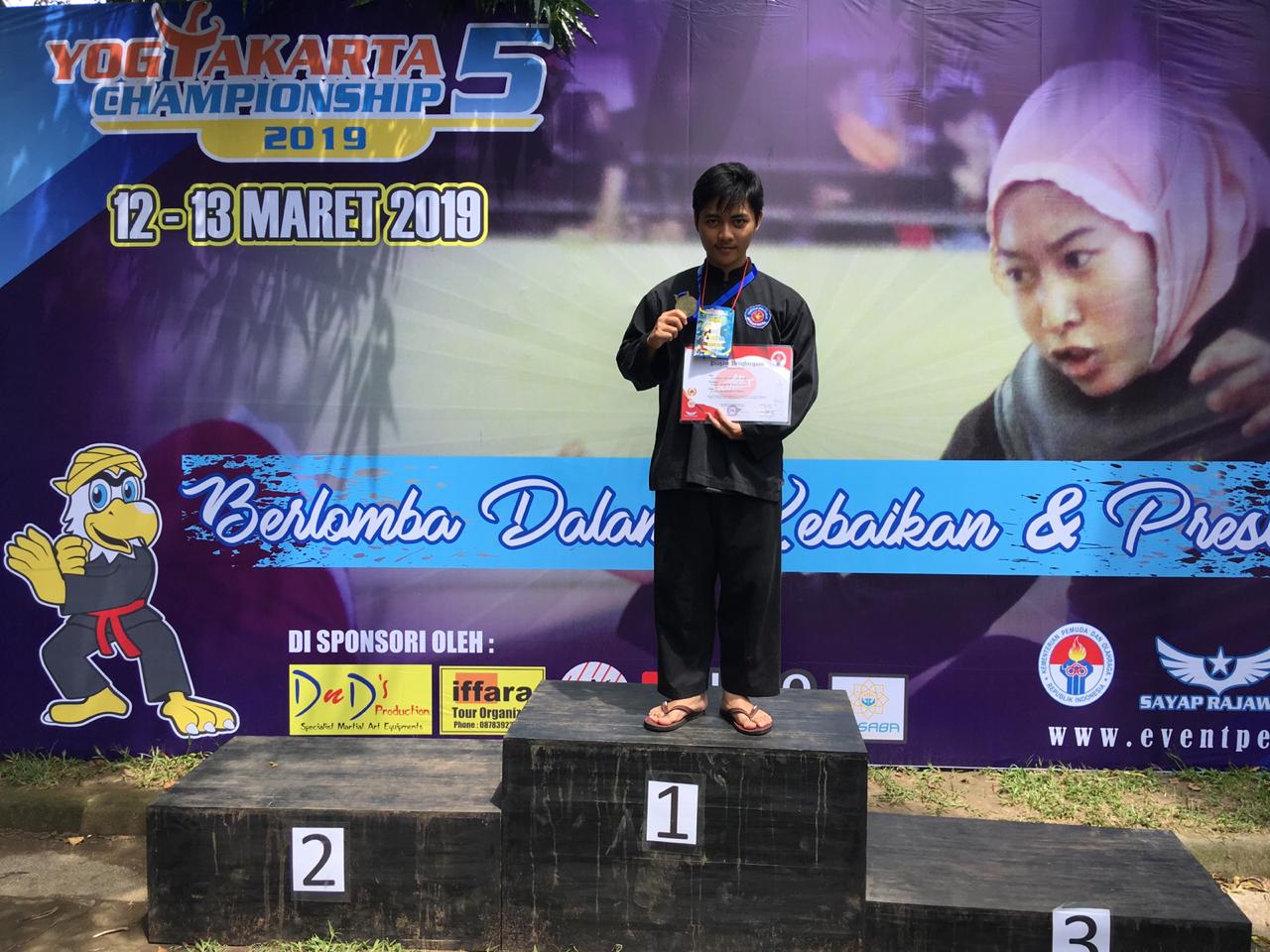 Ganesha, Mahasiswa STMIK AKAKOM Yogyakarta, Meraih Juara 1 Yogyakarta Campionship 5 2019