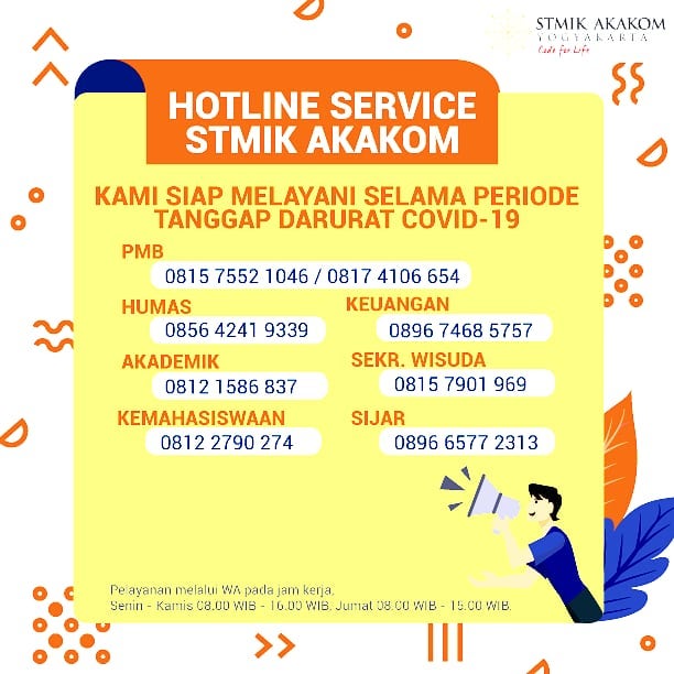 Hotline Service STMIK Akakom 