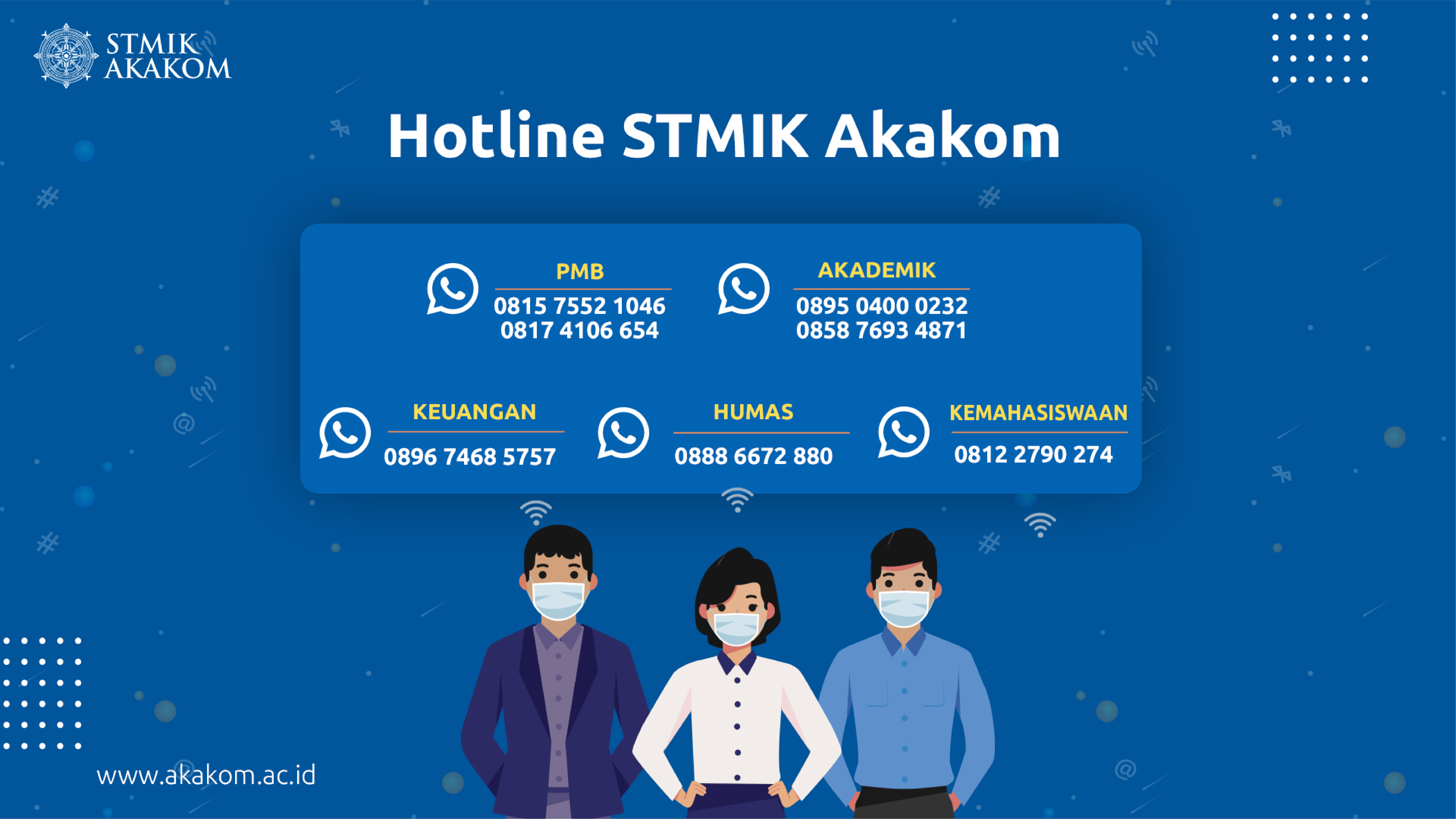 Kontak Hotline STMIK Akakom
