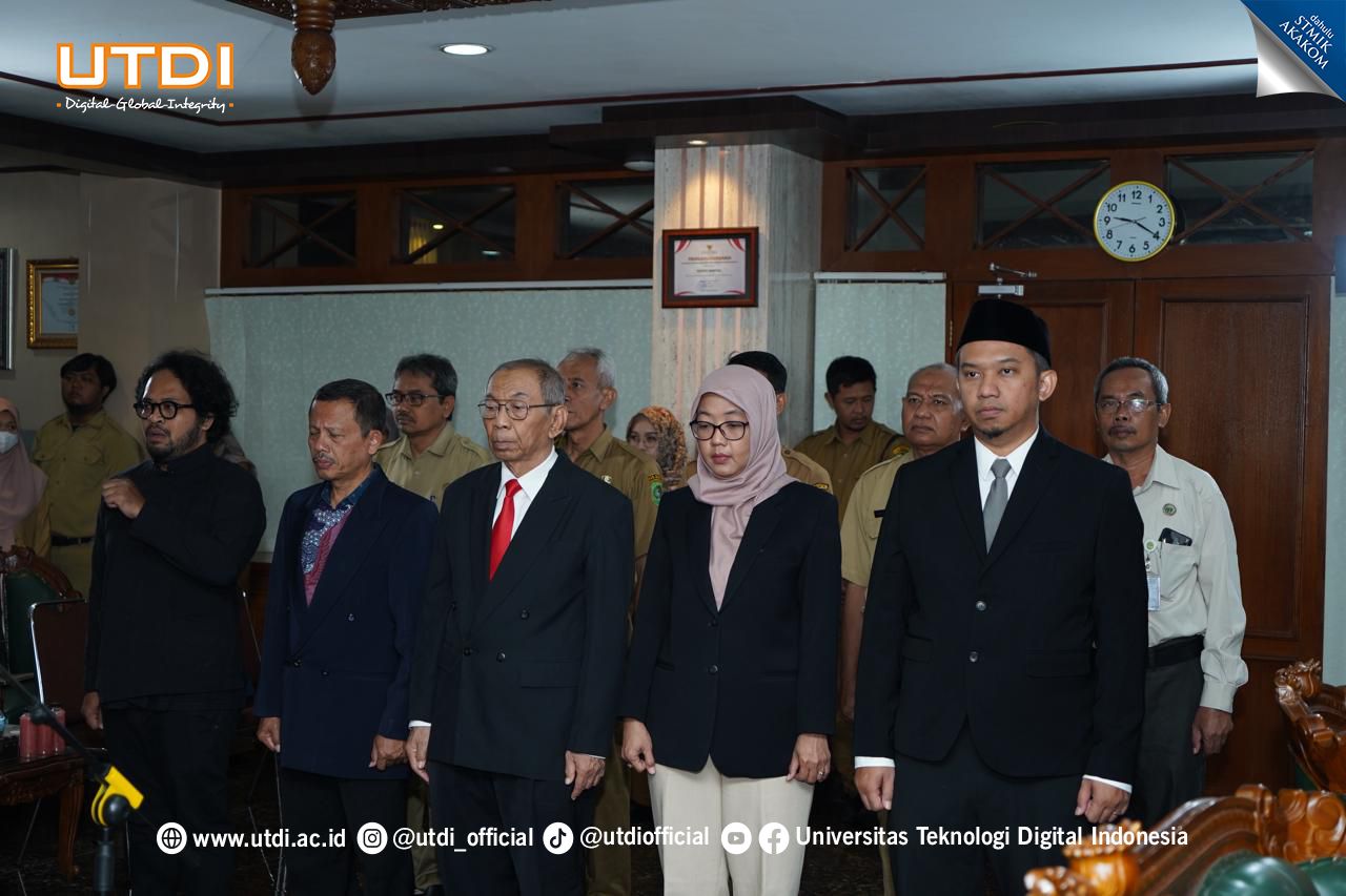 Rektor UTDI Ikut Serta dalam Pengukuhan Dewan Smart City Kabupaten Bantul dan Pelantikan Unsur Kebijakan Pariwisata Kabupaten Bantul