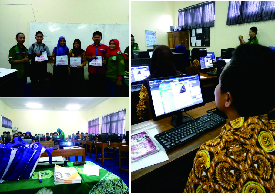 HMJ Manajemen Informatika adakan pelatihan di SMK Nasional Berbah