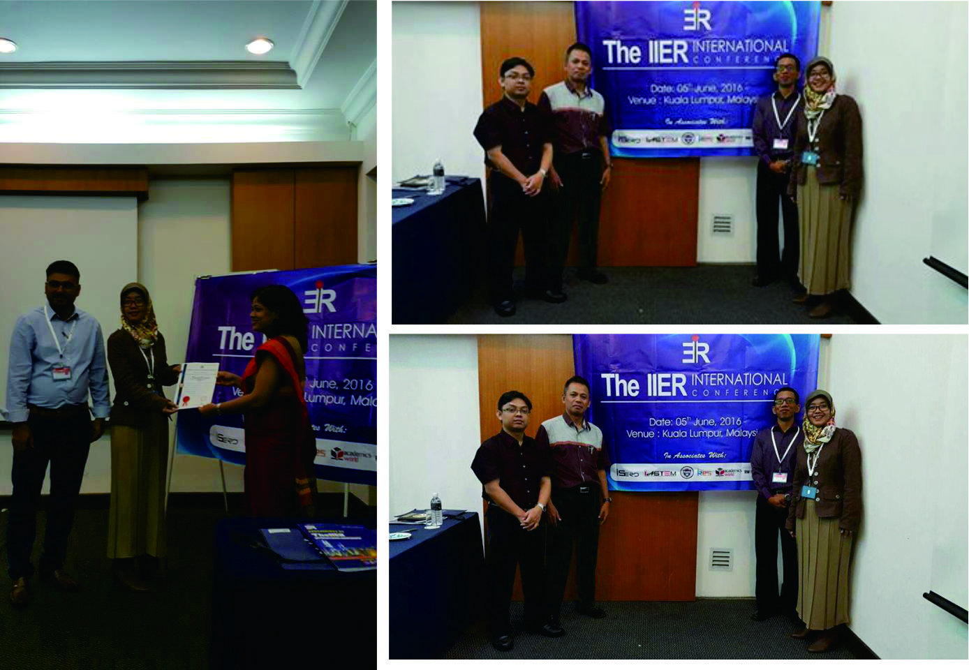 STMIK AKAKOM menjadi pemakalah pada acara 'TheIIER International Conference', Malaysia
