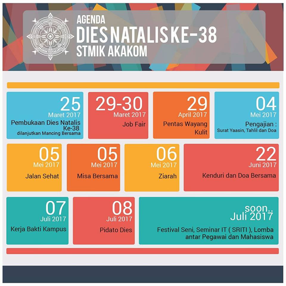 Agenda Dies Natalis ke-38 STMIK Akakom Yogyakarta