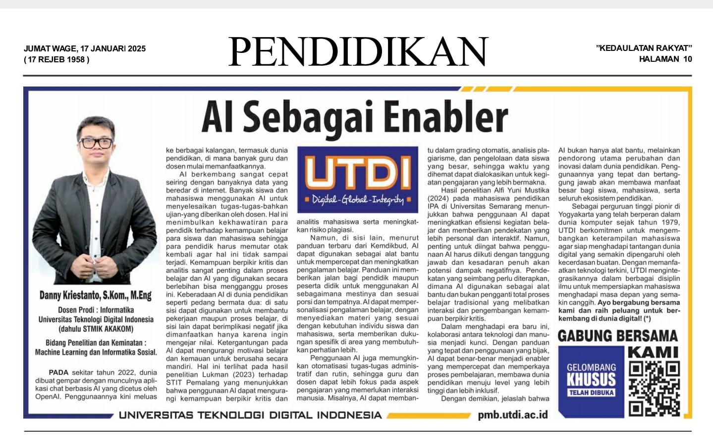 AI Sebagai Enabler