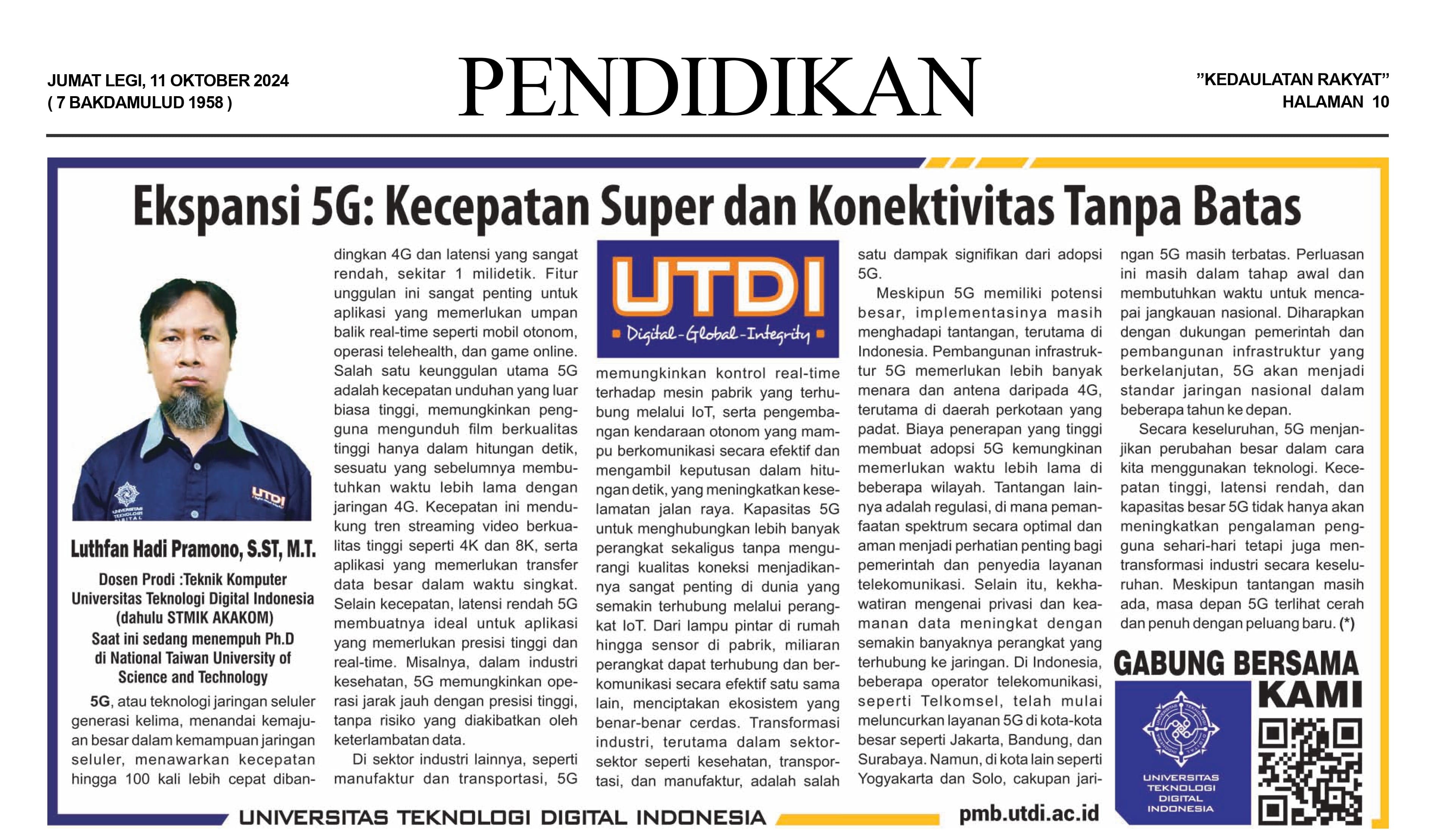 Ekspansi 5G: Kecepatan Super dan Konektivitas Tanpa Batas