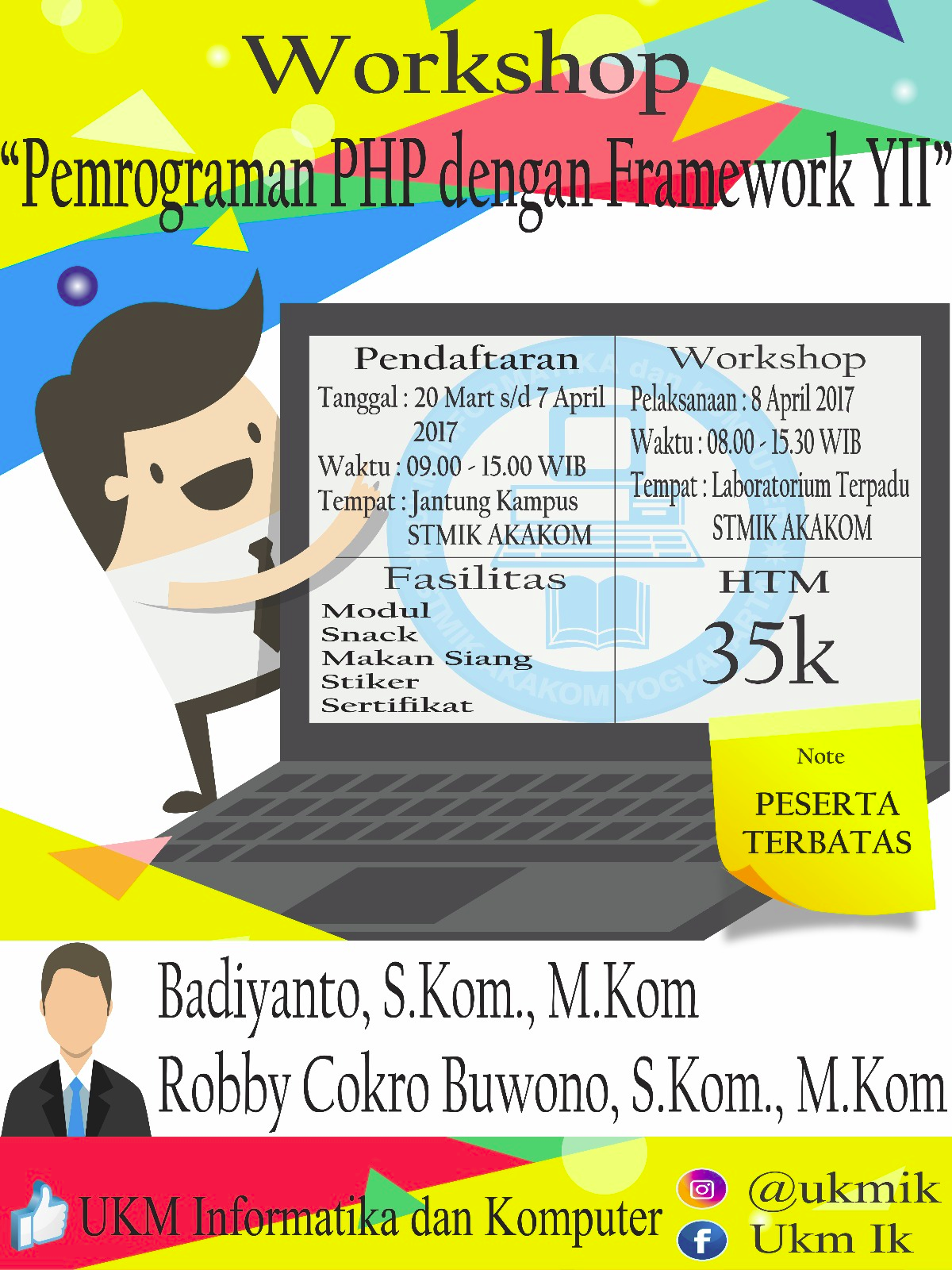 Workshop Pemrograman PHP dengan Framework Yii