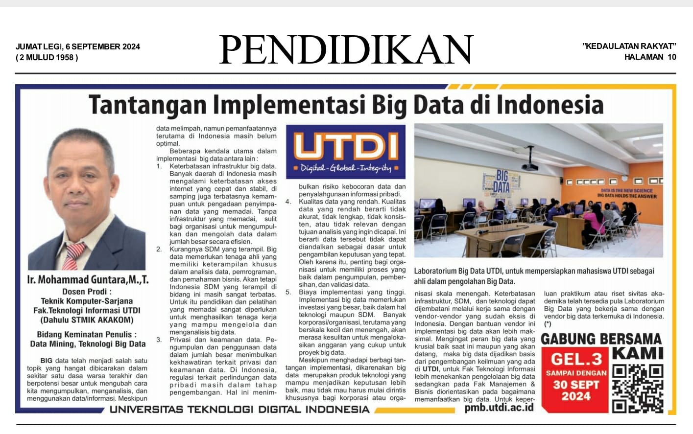 Tantangan Implementasi Big Data di Indonesia